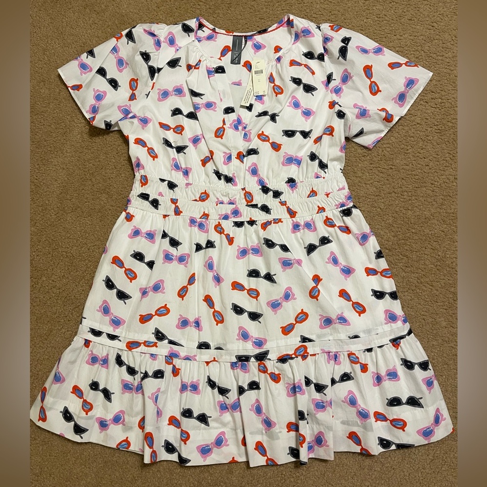 NWT Phthalo Ruth x Anthropologie: The Somerset Mini Dress, XL